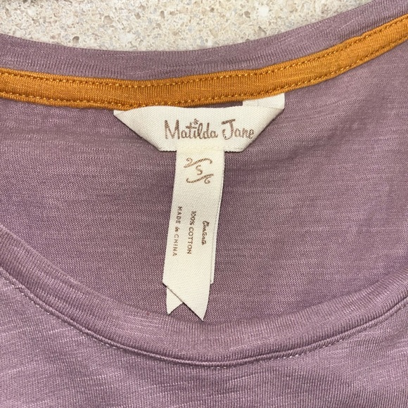 Matilda Jane Tops | Matilda Jane Lavender Tee | Color: Purple | Size: S - Picture 3 of 4